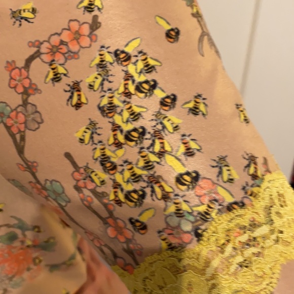 HAH Hot As Hell Butterflies & Bees Print Maxi Dress - Picture 5 of 6